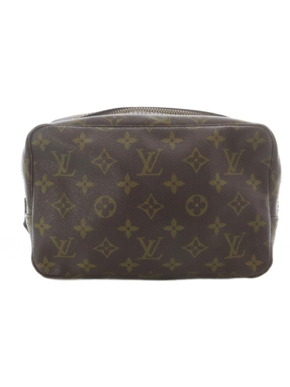 Louis Vuitton Pouch Monogram Trousse Toilette 23 Second Brown - Picture 1 of 9